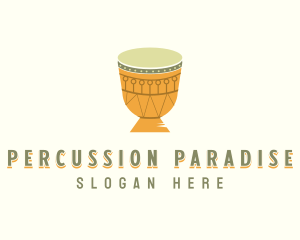 Djembe Musical Drum logo