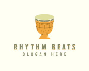 Djembe Musical Drum logo