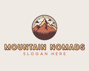 Peak Mountain Trekking logo design