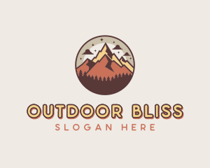 Peak Mountain Trekking logo design