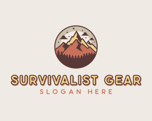 Peak Mountain Trekking logo design