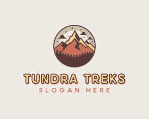 Peak Mountain Trekking logo design