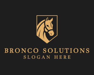 Equine Horse Shield logo