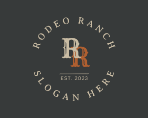 Wild Western Rodeo logo design