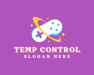 Game Controller Joystick logo design