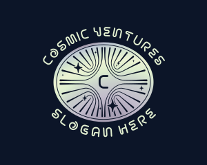 Cosmic Star Futuristic logo design