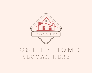 Home Apartment Realty  logo design