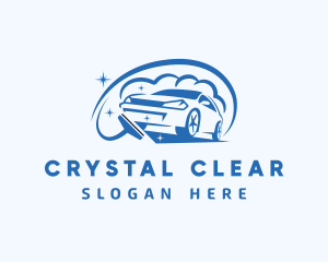 Squeegee Car Washing  logo design