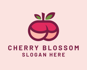 Seductive Cherry Butt  logo design