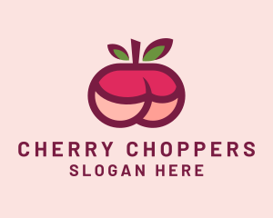 Seductive Cherry Butt  logo design