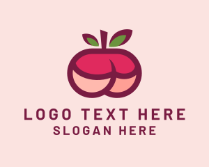 Cherry - Seductive Cherry Butt logo design