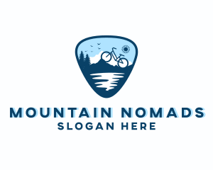 Rock Mountain Bicycle logo design