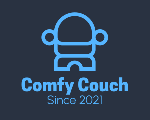 Armchair Couch Furniture logo design