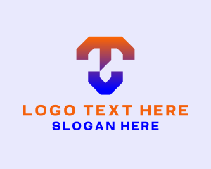 Generic Letter TV Monogram logo