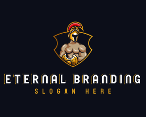 Warrior God Shield logo