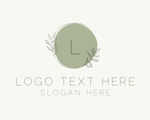 Natural Floral Gardening Boutique Logo