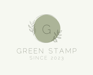 Natural Floral Gardening Boutique logo design