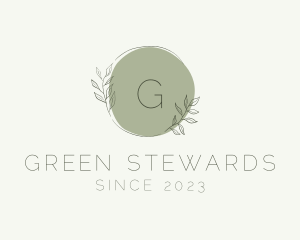 Natural Floral Gardening Boutique logo design