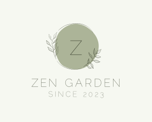 Natural Floral Gardening Boutique logo design