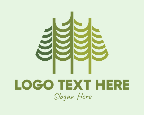 Conifer logo example 3
