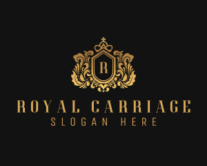 Royal Decorative Shield logo design