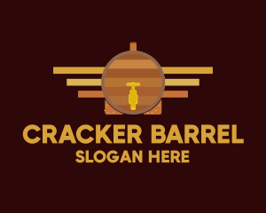 Beer Barrel Truck logo design