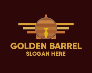 Beer Barrel Truck logo design