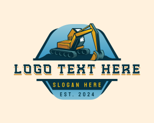 Industrial Digging Excavator logo