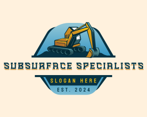 Industrial Digging Excavator logo