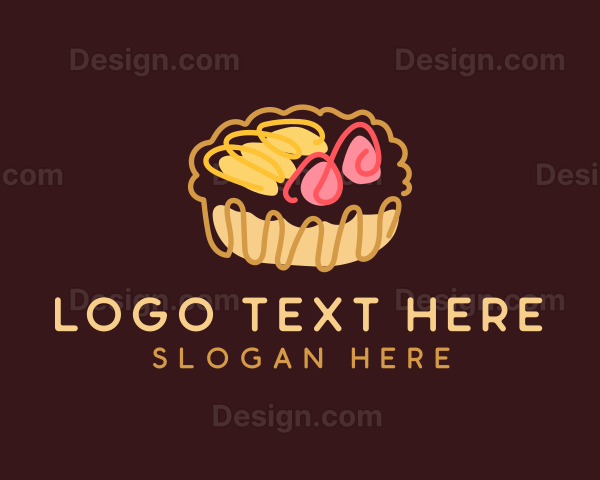 Fruit Tart Pastry Logo