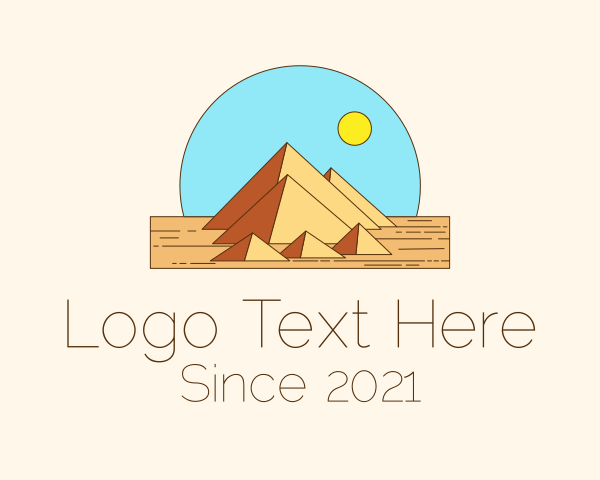 Desert logo example 1