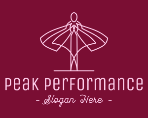 Minimalist Ballet Dancer  logo