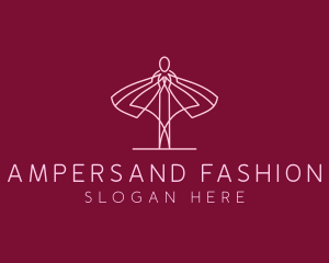 Skirt Ballet Dancer  logo design