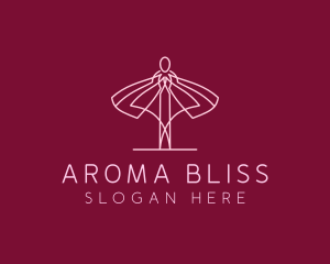 Skirt Ballet Dancer  logo design