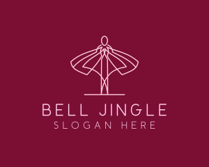 Skirt Ballet Dancer  logo design