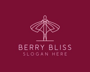 Skirt Ballet Dancer  logo design