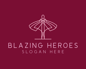 Skirt Ballet Dancer  logo design