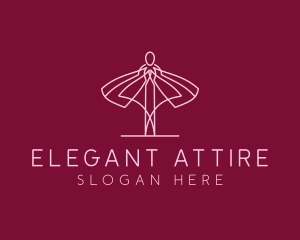 Skirt Ballet Dancer  logo design