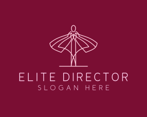 Skirt Ballet Dancer  logo design