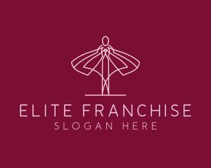 Skirt Ballet Dancer  logo design