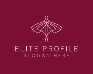 Skirt Ballet Dancer  logo design