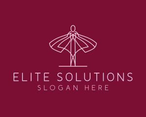 Skirt Ballet Dancer  logo design