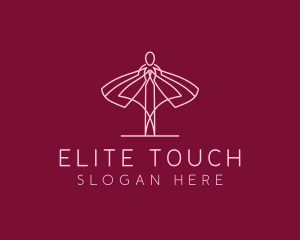 Skirt Ballet Dancer  logo design