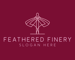 Skirt Ballet Dancer  logo design