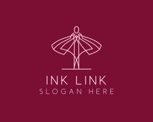 Skirt Ballet Dancer  logo design