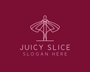 Skirt Ballet Dancer  logo design