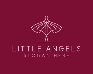 Skirt Ballet Dancer  logo design