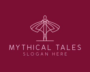 Skirt Ballet Dancer  logo design