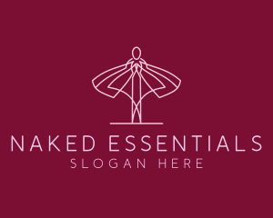 Skirt Ballet Dancer  logo design