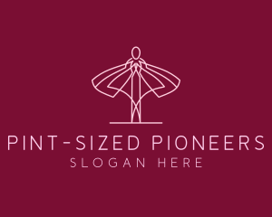 Skirt Ballet Dancer  logo design